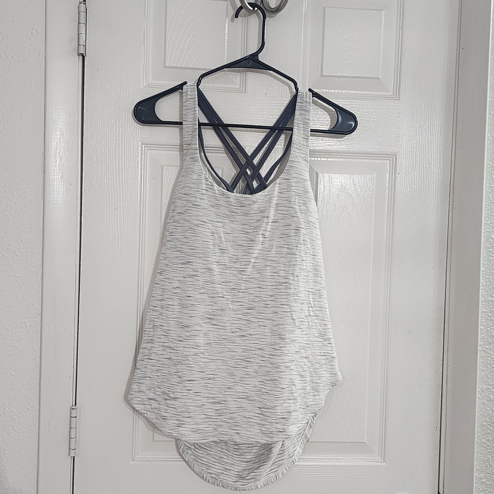 lululemon Get Low 2-in-1 Tank Top with Built-in Sports Bra - Size 8